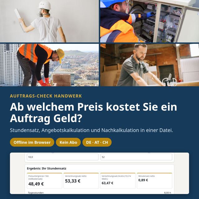 Auftrags-Check Handwerk