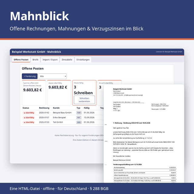 Mahnblick